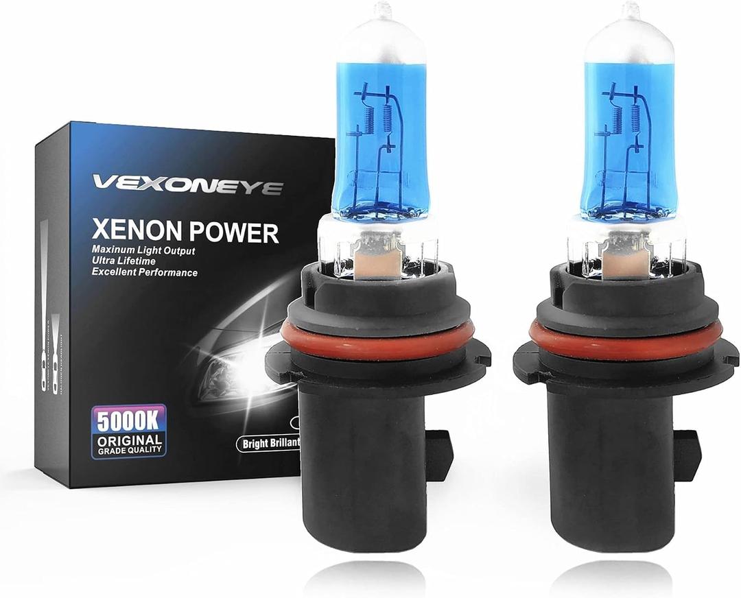 9007/HB5 Halogen Headlight Bulb 12V 65/55W White 5000K Lights Headlamp Bright Long life bombillas 2pack