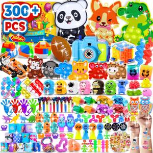 300 PCS Party Favors for Kids, Fidget Toys Bulk, Easter Eggs Fillers, Treasure Box Toy for Classroom Prizes, Goodie Bags Stuffers Birthday Carnival Prize, Pinata Filler Stuffers