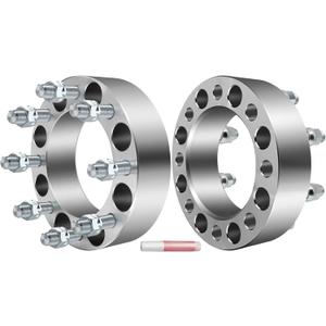 ECCPP 8x6.5 to 8x6.5 Wheel Spacers 2 inch 8 Lug 8x165.1mm to 8x165.1mm for Chevrolet Silverado 1500 HD 2001-2006| for GMC Sierra 2500 HD 2001-2010| for Chevy Silverado 3500 HD 2007-2010-2PCS
