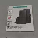 SUANPOT Compatible with iPhone 14 Pro 6.1" Wallet case with RFID Blocking Credit Card Holder, Flip Book PU Leather Protective Cover Men Women for Apple 14 Pro Phone case Red Color