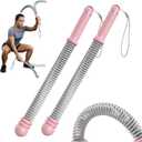 2pcs Adjustable Ropeless Weighted Cordless Battle Ropes for Home Gym(Pink)