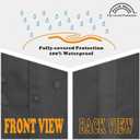 Porch Shield Waterproof Universal Generator Cover 38 x 28 x 30 inch - for Most Generators 5500-15000 Watt, Black