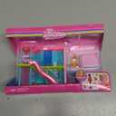 Barbie Mini BarbieLand DreamHouse Including 1.5-Inch Doll, Furniture & Accessories