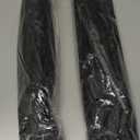 Collapsible Trekking Poles for Hiking - Lightweight Foldable Hiking Poles, 2 Pack Adjustable Aluminum Walking Sticks with for Men, Women, Kids, Seniors, Walking Poles for Backpacking, Camping, Travel (Black)