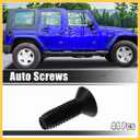 44pcs Auto Screws for Jeep Wrangler CJ7 YJ TJ 1976-2006 Fasteners Windshield Frame Hinge Tailgates Screw Door Bolts Mirror Window Hinges Nuts Torx Screw Auto Replacement Parts