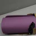 High Density 4mm Polyester Yoga Mat, Anti-Slip Yoga mat for Gym Workout and Flooring Exercise Long (4mm, Purple)