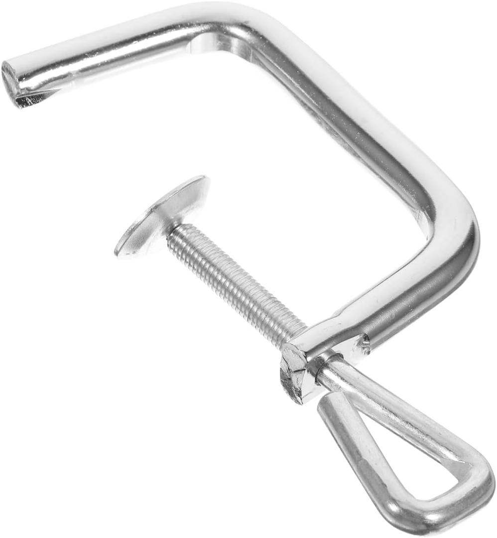 Kichvoe Pasta Maker Handle Replacement, Pasta Machine Holders Clamps Manual Noodle Machine Fixing Handle Fixing Clip for Meat Grinder, Easy to Install