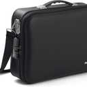 Fireproof Document Home Safe with Combination Lock, 16x12x5 inch Fireproof Water-Resistant Hard Case Box for Important Documents Certificates Passports Cash