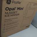 GE Profile Opal Mini Nugget Ice Maker, Portable Countertop Pellet Ice Machine, Soft Chewable Ice, 36 lbs Per Day, Top Fill Water Reservoir, 2 lb Bin, 6 Pack Descaler & Scoop Included, Stone Grey