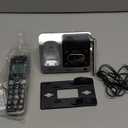 AT&T BL102 DECT 6.0 Cordless Phone for Home with Answering Machine, Call Blocking, Caller ID Announcer, Audio Assist, Intercom, and Unsurpassed Range, Silver/Black