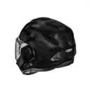 HJC F100 Carbon Solid Modular Motorcycle Helmet with HJ-45 Pinlock Visor, DOT Approved (Carbon, Large)