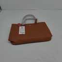 Laptop Tote Bag for Women 15.6 Inch Waterproof Leather Computer Bags Women Business Office Work Bag Briefcase Brown