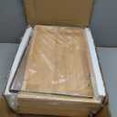 2 Tier Pull Out Cabinet Organizer, 14"W x 21"D Solid Wood Heavy-Duty Base Bottom Assembly Slide out Drawer Shel Cabinet Organization for Kitchen, Pantry, Bathroom