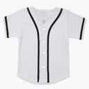 Kids Baseball Jersey Button Down Hip Hop T Shirts Personalized Softball Jersey for Boys Girls (6 Years)