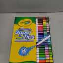 Crayola 50ct Washable Super Tips Markers 50 Color Variety