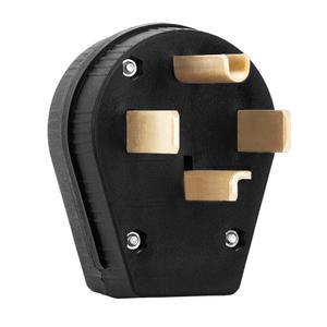 Nema 14-30P 30A 125V/250V AC Plug - 4-Prong Dryer 30Amp Heavy Duty RV EV DIY Power Plug