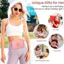 Gifts for Girls Easter Basket Stuffers 3 4 5 6 7 8 9 10 11 12 13 Year Old, Teens Kids Daughter Sister Gifts for Her, Crossbody Bags Fanny Pack Belt Bag for Girls Teen Cute Stuff Trendy (Pink, A)