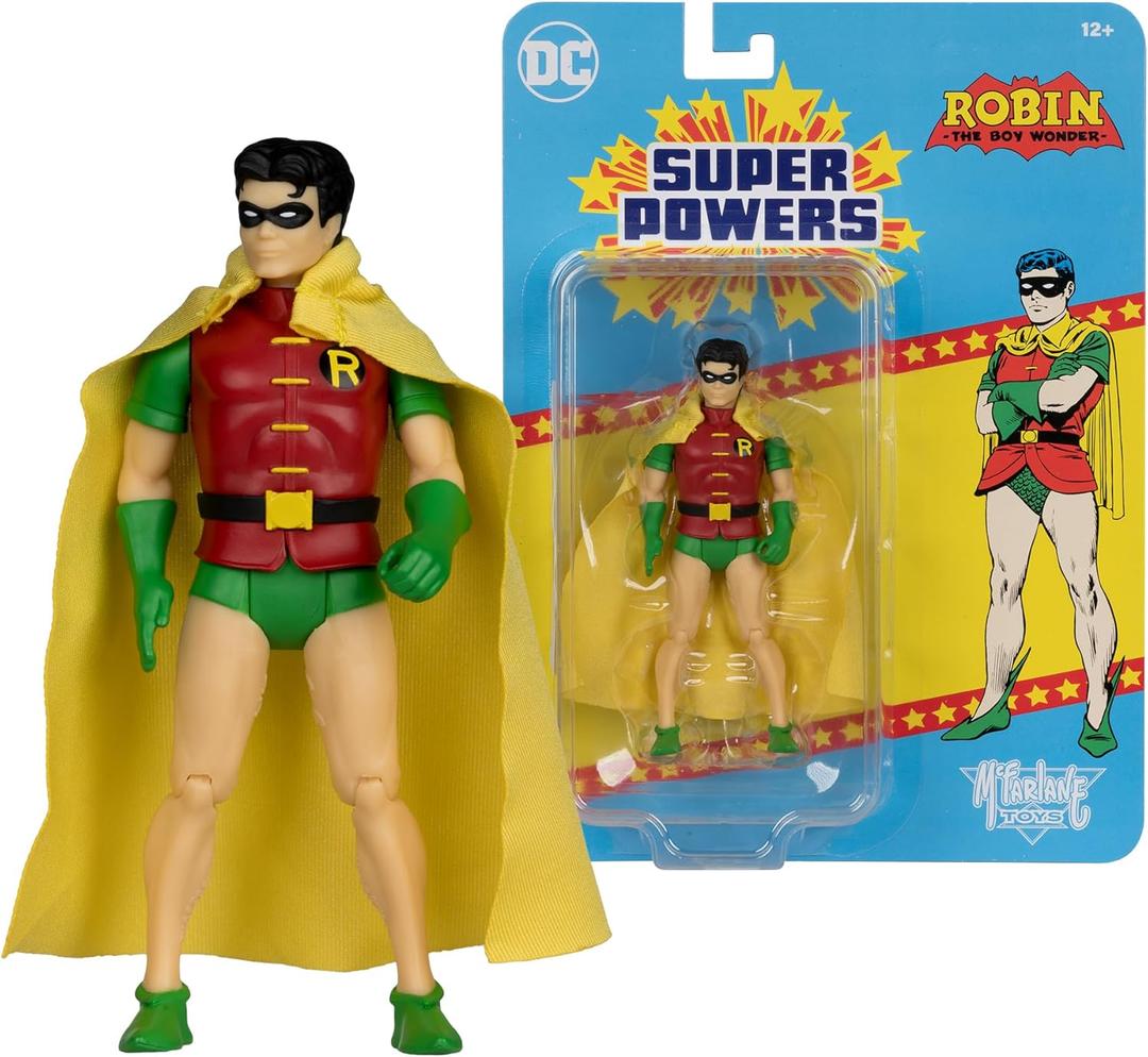McFarlane Toys - DC Super Powers Robin (Jason Todd) 4.5in Action Figure