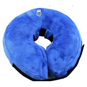 Comfortable & Adjustable Inflatable Pet Collar - Alternative to Cone Shaped Collars - Great for Post-Surgery or Injury Recovery - Durable & Non-Toxic Material -Safe and Protective - (Medium 9-12 in.)