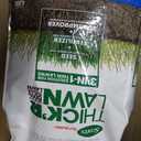 Scotts Turf Builder Thick'R Lawn Sun and Shade - Combination Grass Seed, Lawn Fertilizer and Soil Improver, Thickens Thin Grass, Covers 4,000 sq. ft., 40 lb. (EXP 09/30/26)