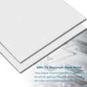 1/4Inch Thick Aluminum Sheet Plate, 6 x 12 Heavy Duty Aluminum Sheets Plates with Protective Film, 6061 Flat Plain Panel Plate Solid Metal Sheet Plate for Crafting Structural Framing Base Plate