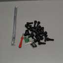 Valve Stem Puller and Installer,24Pcs Tr413 Snap-in Tire Valve Stems,10Pcs Valve Cores,10Pcs Tire Valve Caps and Valve Core Removal Tool