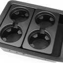 Center Console Tray Cup Holder Bezel Replacement for 2007-2014 Chevy Silverado Suburban Tahoe 07-14 GMC Sierra Yukon Replace 22860866