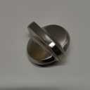 Fetechmate WB03T10325 Heavy Metal Knobs Compatible with G.E Cooktop Burner Stove Control Knobs Replace 2691864 AP5690210 PS3510510 EAP3510510 (5 Pack)