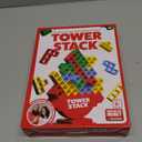 Tower Stack by Relatable, Exciting Tower Game for Kids & Adults Family Game Night, Fun Stacking and Building Toys, Includes 36 Cards, 24 Blocks, 1 Tower Body, 1 Tower Stand, and Instructions
