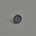 0-15 Psi Fuel Pressure Gauge, 1-1/2" Dial Size, 1/8" NPT Back Mount, Silicone Oil Liquid Filled, Stainless Steel Case, Inline Low Pressure Gauge, for Water Oil Air Pressure Test