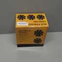 VODA Wood Stove Fan Heat Powered Fireplace Fans, Non Electric Heat Activated Thermal Fan 8 Blades for Wood Burning Stove/Log Burner, Stove Accessories Thermometer