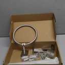 Brushed Nickel Bathroom Accessories Set, KLJKPA 4 Pieces Bathroom Hardware Set, 24 inch Towel Bar, Towel Racks for Bathroom, Robe Towel Hooks, Toilet Paper Holder Wall Mounted