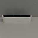 Kazai. Wall-Mounted Coat Rack 'Toke' - Modern Design Coat Rack with Hidden Wall Hooks - Solid Wood Veneer Panel Coat Hanger - White