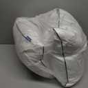 MIULEE Goose Feather Down 20x20 Pillow Insert Set of 2 with 100% Down-Proof Cotton Cover, Soft Fluffy Decorative Pillow for Sofa Bed Couch Living Room White