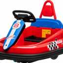 Garvee Kids Electric Bumper Car, 360°Spin Ride On Toy, Music, Horn