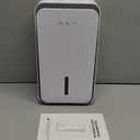 Dehumidifier for Home, 1000 sq.ft Small Dehumidifiers, Ultra-Quiet Dehumidifiers with Pump, Auto Shut Off, 7-Color LED Light, Dehumidifier for Basement, Bathroom, Bedroom (White)