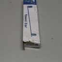 Self Adhesive Towel Bar for Bathroom 24ich Stainless Steel and Zinc Alloy No Drill Towel Rack Heavy Duty Hanger Stick On Hand Towel Holder for Kitchen, Cabinet, Door, Shower, Brushed Nickel