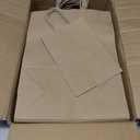 FACEBAG 90-Pack Brown Kraft Paper Bags with Handles Bulk, Assorted Sizes Gift BagsGroceryRetailPartyBirthdayShoppingBusinessGoodyCraftMerchandise Take Out Sacks