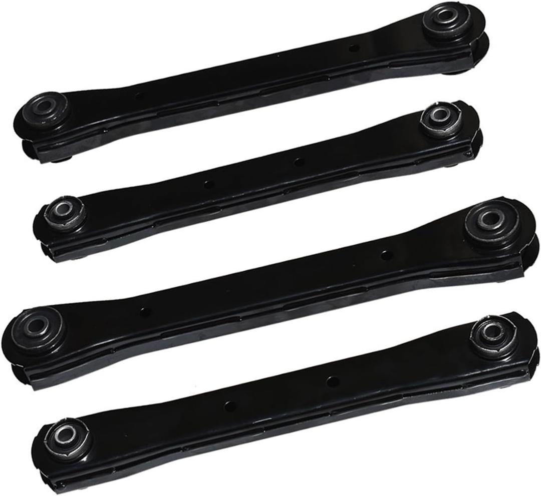labwork Upper and Lower Control Arm with Bushing Set Replacement for 1500 2500 3500 4 Wheel Drive 4WD 2003-2010