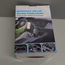 Cup Phone Holder for Car with Expandable Base, 2 in 1 Adjustable Hands Free Cell Phone Holders Car Cupholder Mount, Friendly Fit Large Bottle & iPhone All Cellphone for Truck SUV | No Shake Design (Black)