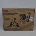 Pool Basketball Hoop, 33"x26"x50" Oversized Pool Toys with Adjustable Height Includes 4 Balls(Size 6, 2×Size 3, Glow)/ Nets/Pump for Poolside Water Basketball Game, Swimming Pool Games for Kids Adults