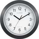 La Crosse Technology WT-3129B 12 Inch Atomic Analog Wall Clock, Pack of 1, Black