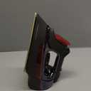 CHI Steam Iron for Clothes with 8 Retractable Cord, 1700 Watts, 3-Way Auto Shutoff, 400+ Holes, Professional Grade, Temperature Control Dial, Titanium Infused Ceramic Soleplate, Black/Chrome (13109)