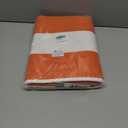 IOHOUZE Fall Door mat 3x5 Ft Orange White Striped Area Rug Washable Front Porch Rug Striped Door Mat Outside Entrance Entryway Doormat for Fall, Halloween, Thanksgiving Porch Decor