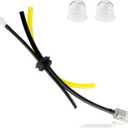 Fuel Gas Tank Grommet kit with Fuel Line Filter Primer Bulb for Echo Blower String Trimmer PAS225 PE201 PE310 PB200 PPF210 HC150 HC151 HCA266 SHC210 SHC211 SHC212 SRM211 SRM225 SRM230 SRM231