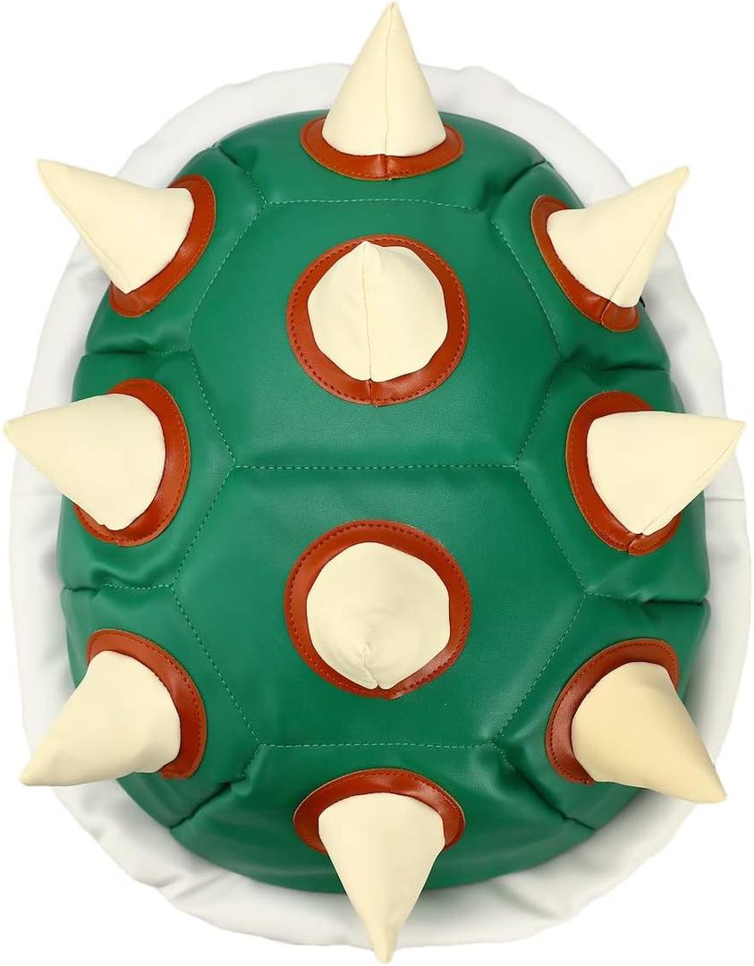 Bioworld Super Mario Bros Bowser Adult Green Turtle Shell Backpack, Osfa