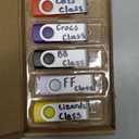 Aiibe 5 Pack 64GB USB Flash Drive 64 GB Flash Drives Thumb Drive Swivel USB Stick USB 2.0 Pen Drive (64G, 5 Mixed Colors: Black Red Yellow White Purple)