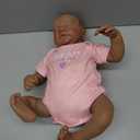 Aori Lifelike Reborn Baby Dolls Black - 18-Inch Realistic American Newborn Real Life Black Girl with Feeding Kit & Gift Box for Kids Age 3+
