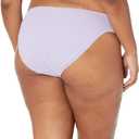 Amazon Essentials Women's Side Tab Bikini Swimsuit Bottom (Lavender)