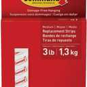 Command Medium Refill Strips [Removable]: 12-Pack (White) / 12-Pack